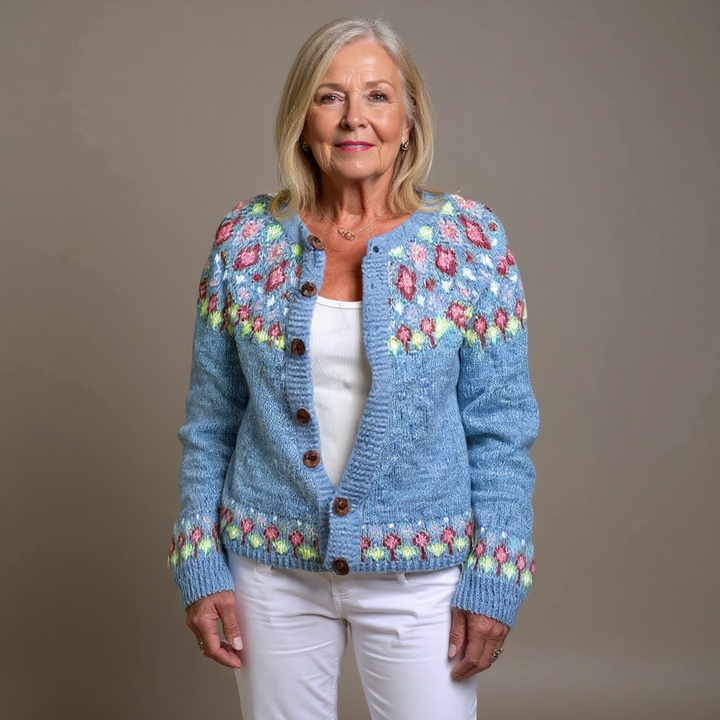 Siri Folk Knit Cardigan