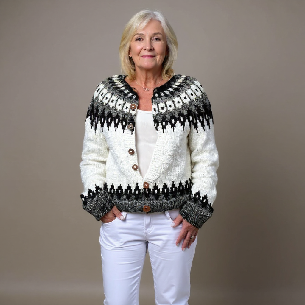 Runa Folk Knit Cardigan