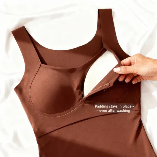 Roxanne™ | Built-In Comfort Bra Tank Top