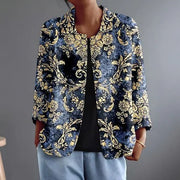 Nolwen™ | Women's Baroque Button-Front Blouse