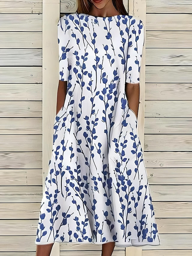 Caitriona™ | Women's Coastal Bloom Maxi Dress