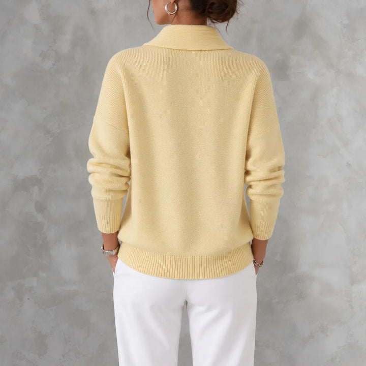 Vestrine™ | Shawl Collar Button Knit Sweater