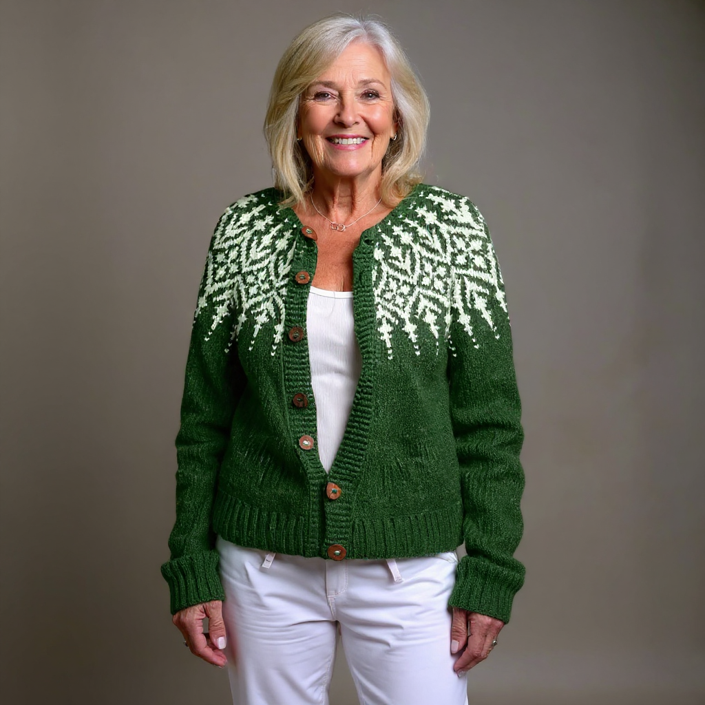 Nadia Nordic Knit Cardigan