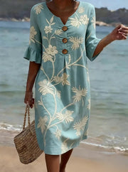 Women's Casual Floral Print Dress