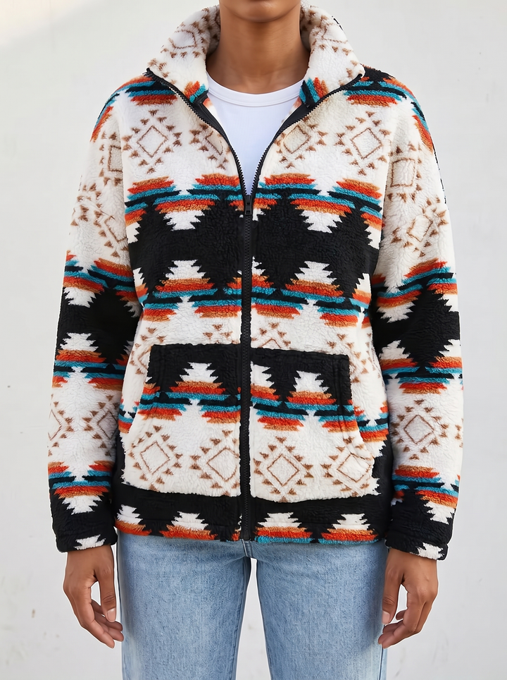 Cheyenne™ | Bold Aztec Sherpa Jacket