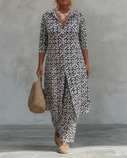 Sara | Button Closure Set