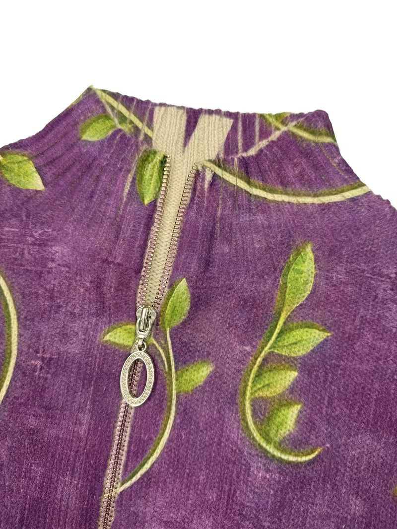 Merrow™ | Dragonfly Vine Zip Cardigan