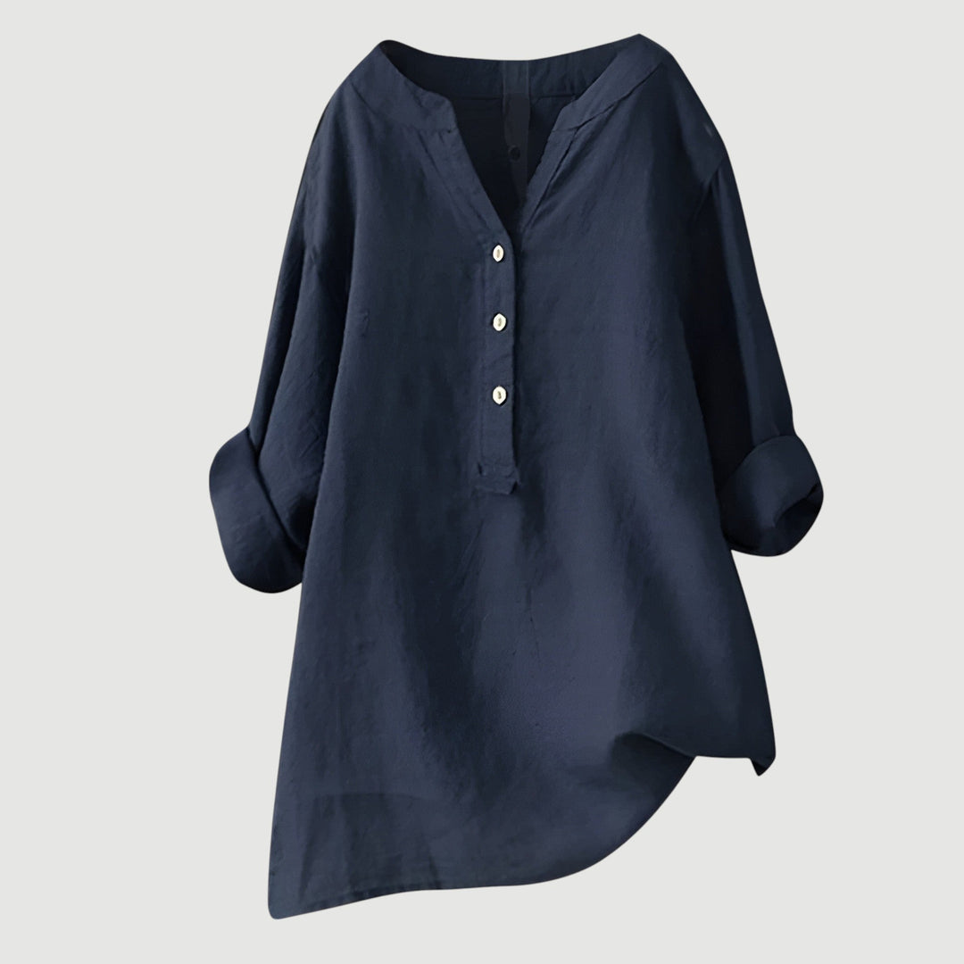 Nora – Elegant, Loose-Fitting Blouse