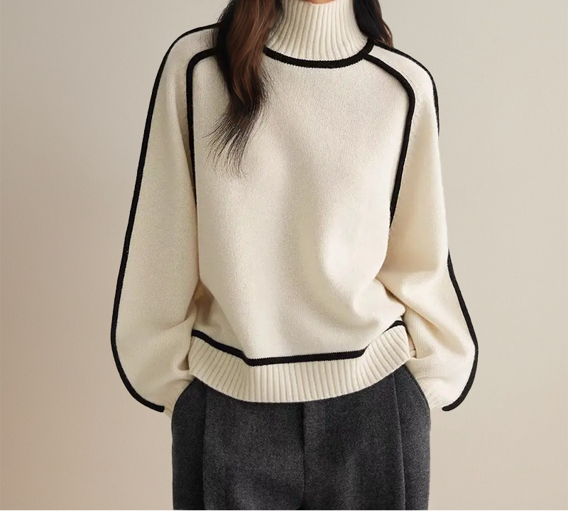 Alea | Oversized Chunky Turtleneck Sweater