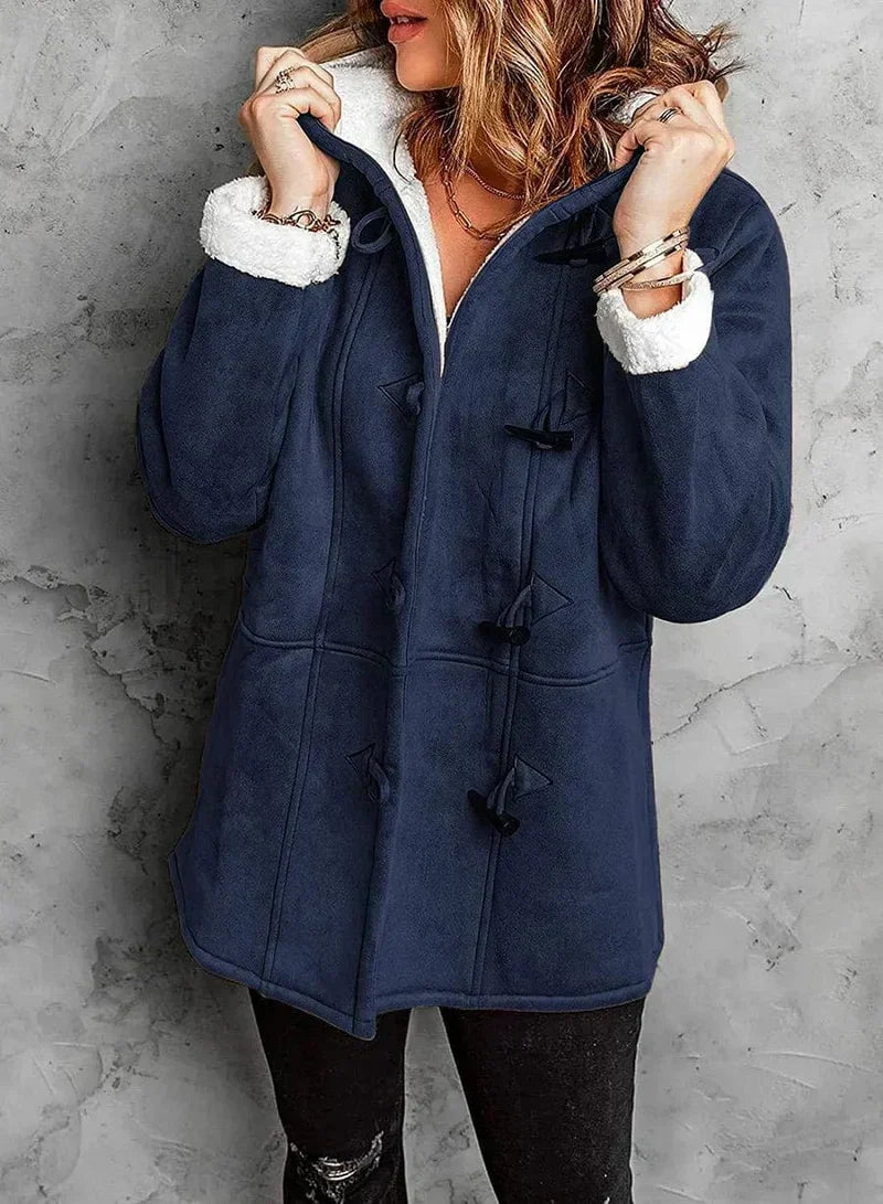 Fiorella Hooded Toggle Coat