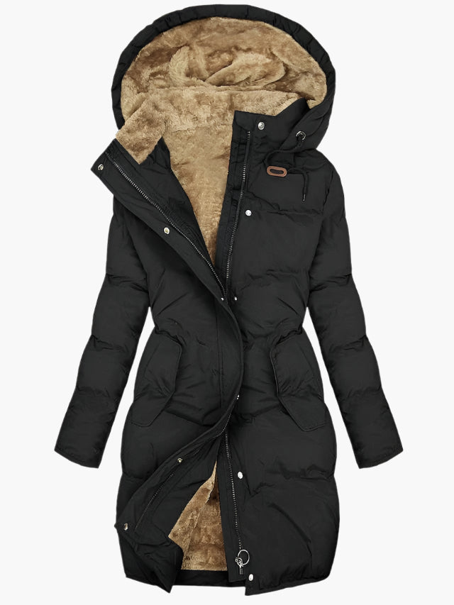 Adriana Hooded Winter Parka