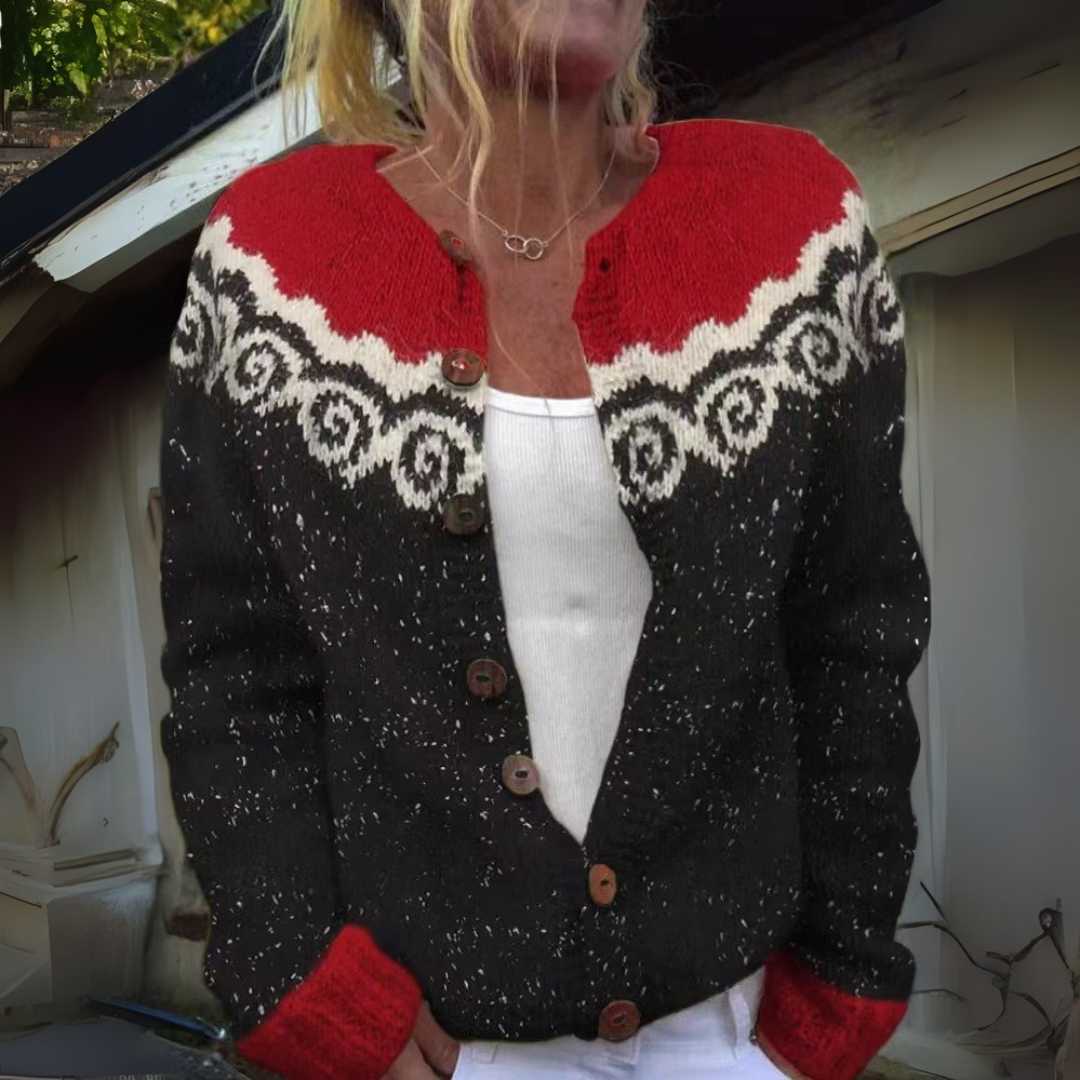 Odette Fair Isle Cardigan