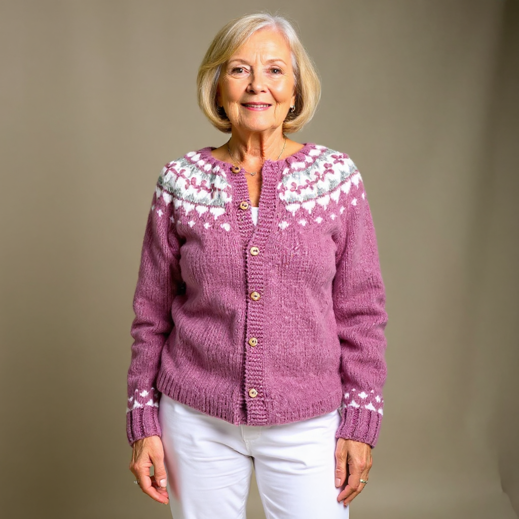 Olga Nordic Knit Cardigan