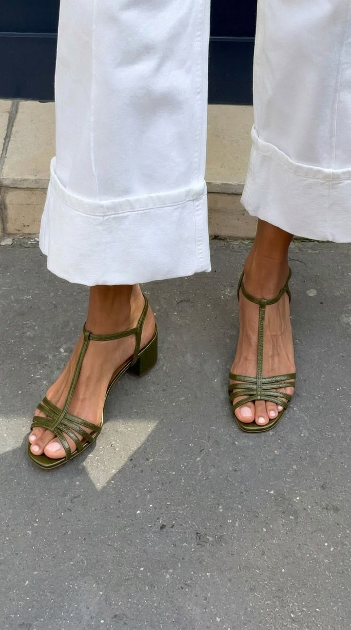 Allegra™ | Women's Metallic-Inspired Sandals