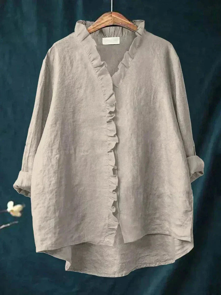 Primrose™ | Women's Ruffle Button-Front Blouse