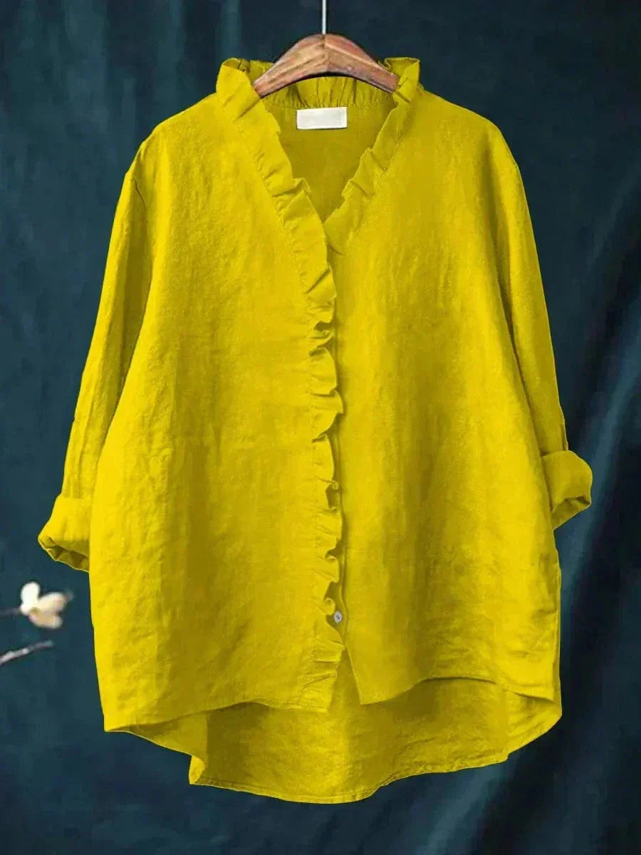 Primrose™ | Women's Ruffle Button-Front Blouse