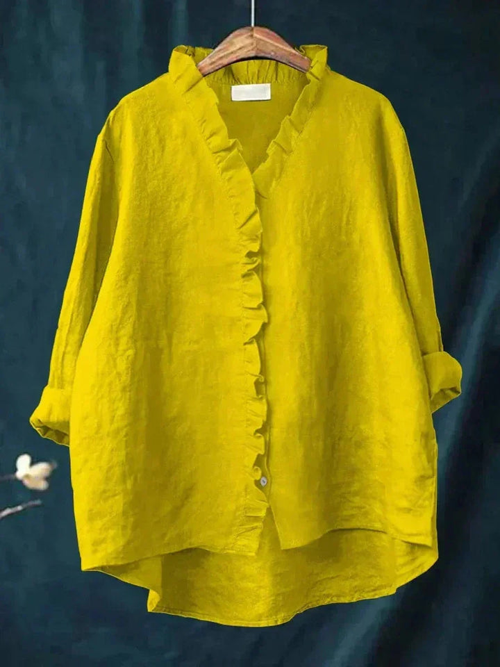 Primrose™ | Women's Ruffle Button-Front Blouse