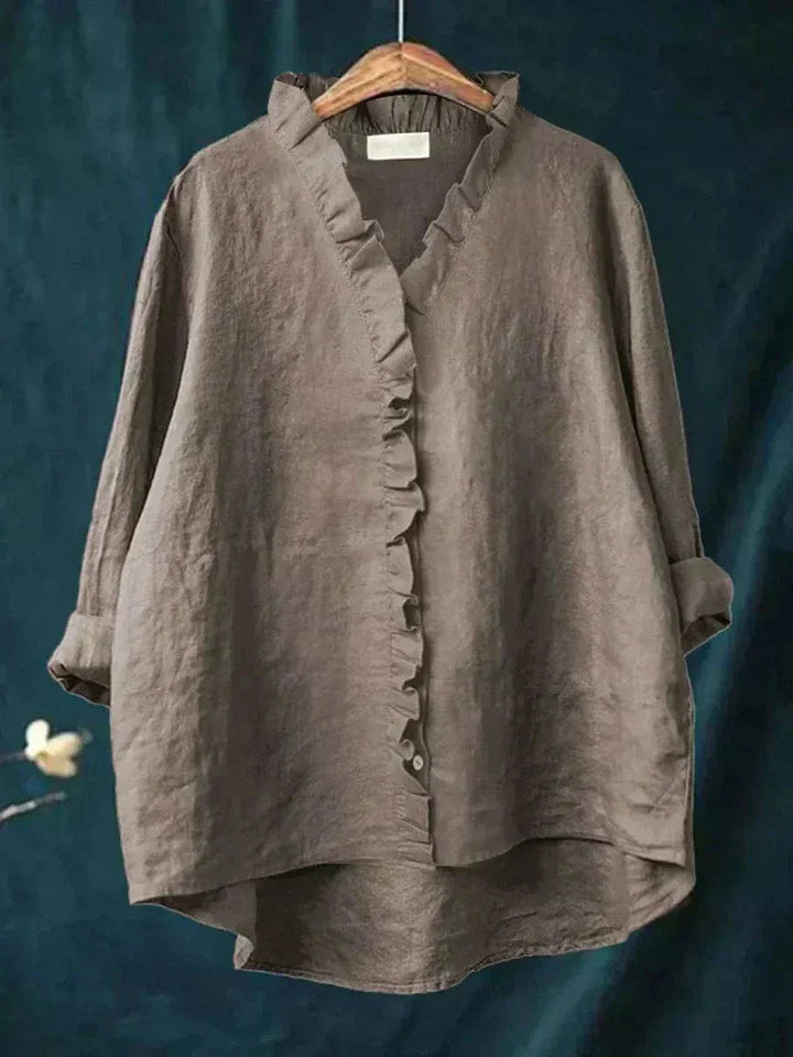 Primrose™ | Women's Ruffle Button-Front Blouse