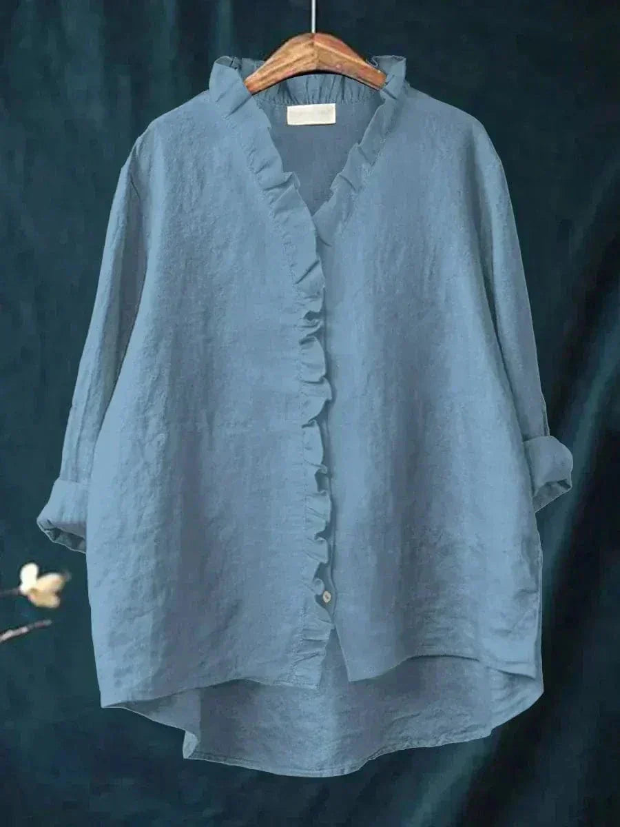 Primrose™ | Women's Ruffle Button-Front Blouse