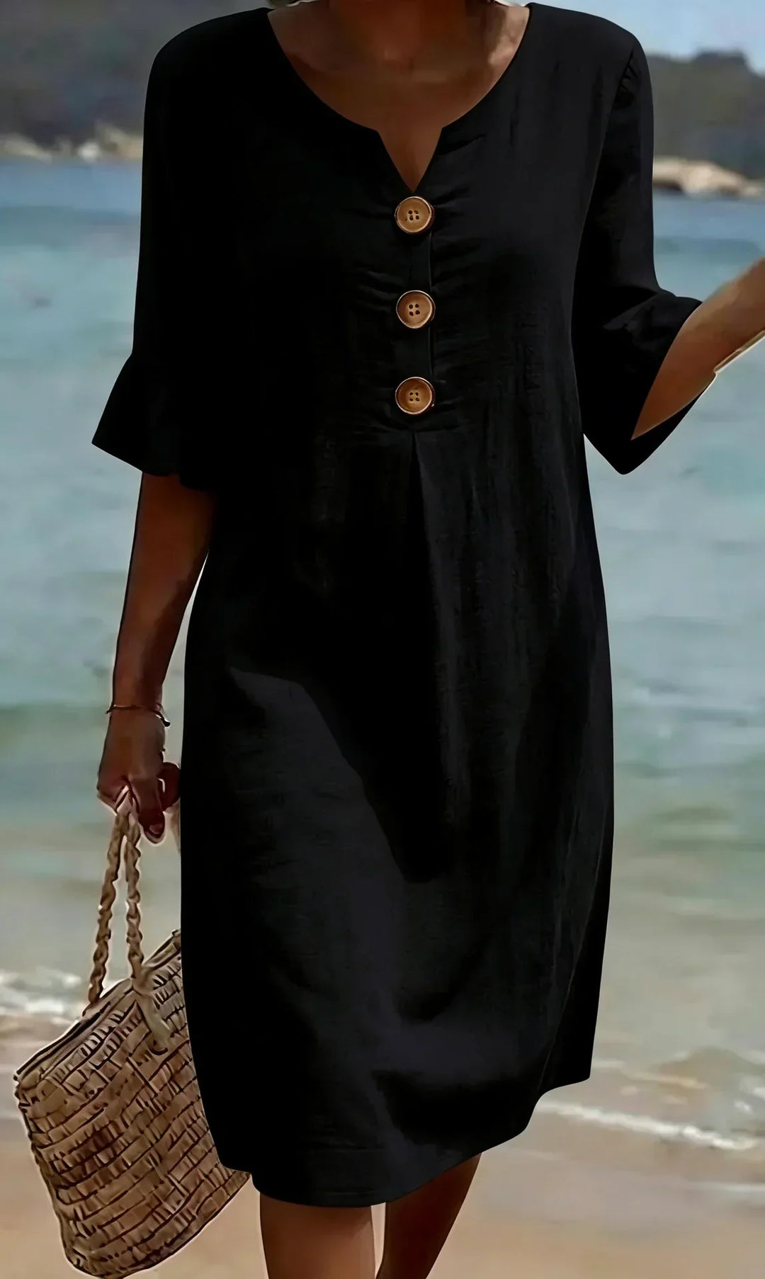 Radmila™ | Women's Textured Long Sleeve Dress
