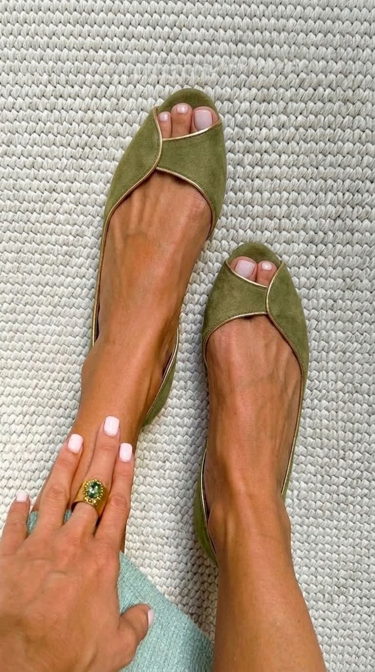 Pene™ | Women's Open-Toe d'Orsay Flats