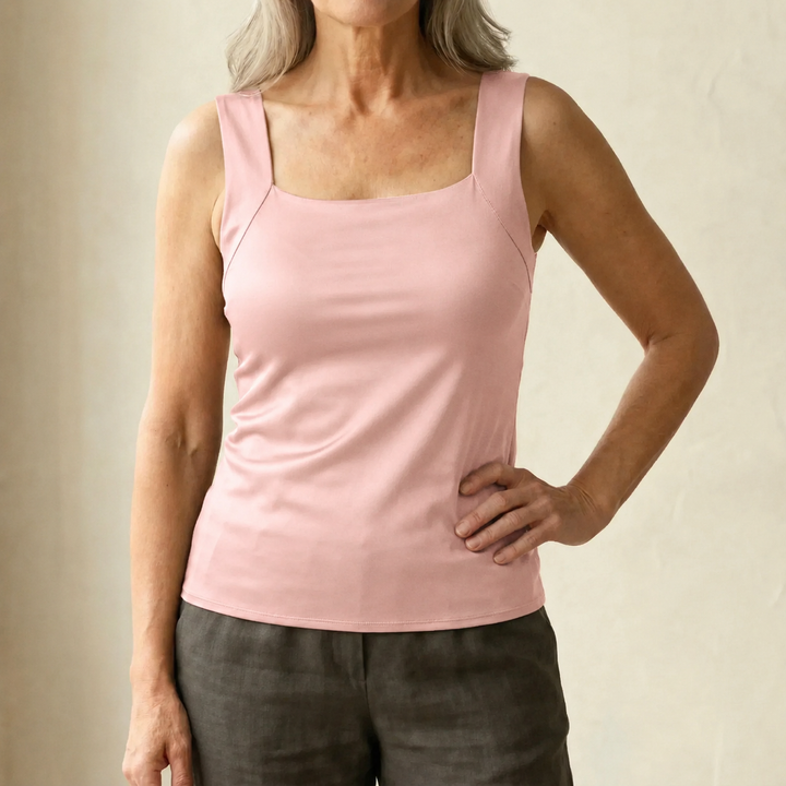 Ruvelle | Built-In Support Bra Tank Top