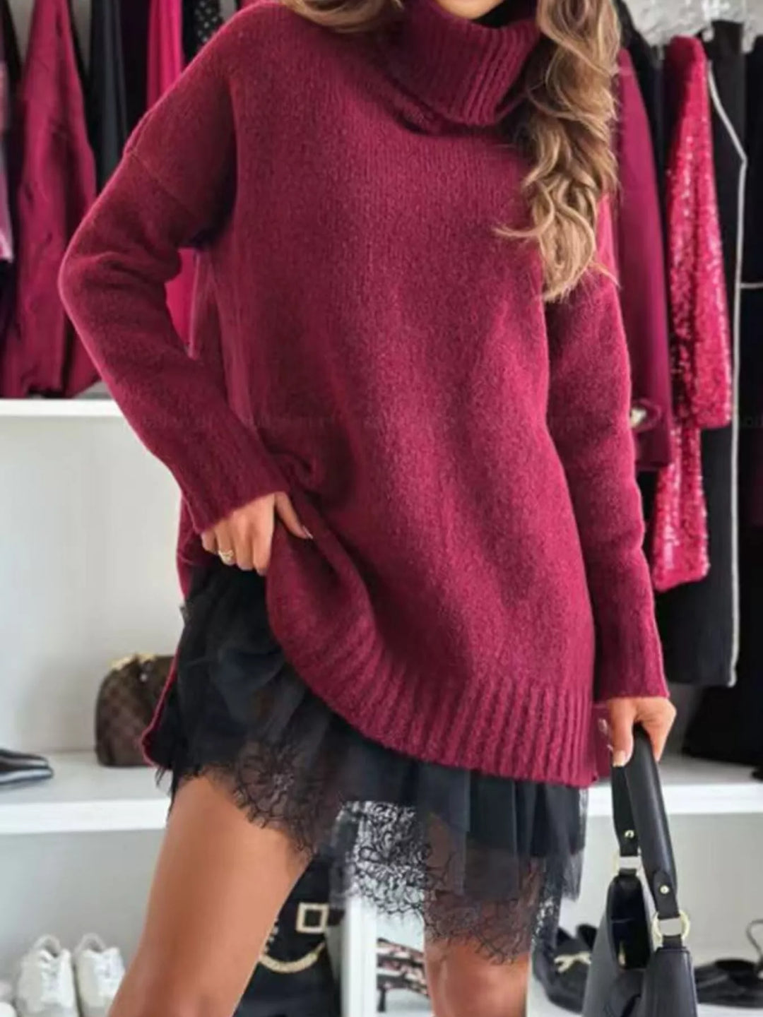 Stella | Turtleneck Oversized Sweater