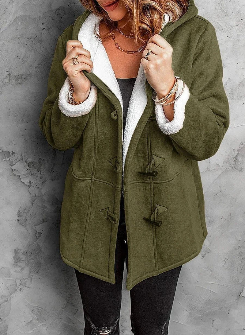 Fiorella Hooded Toggle Coat