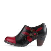 Taveline™ | Women's Retro Boho Floral Charm Pumps