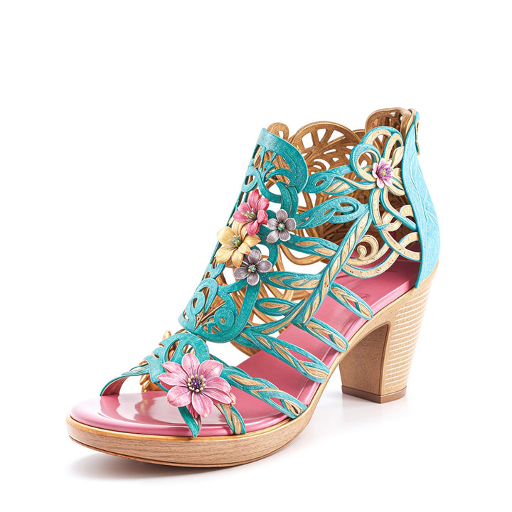 Orvella | Women's Cutout Heeled Sandals