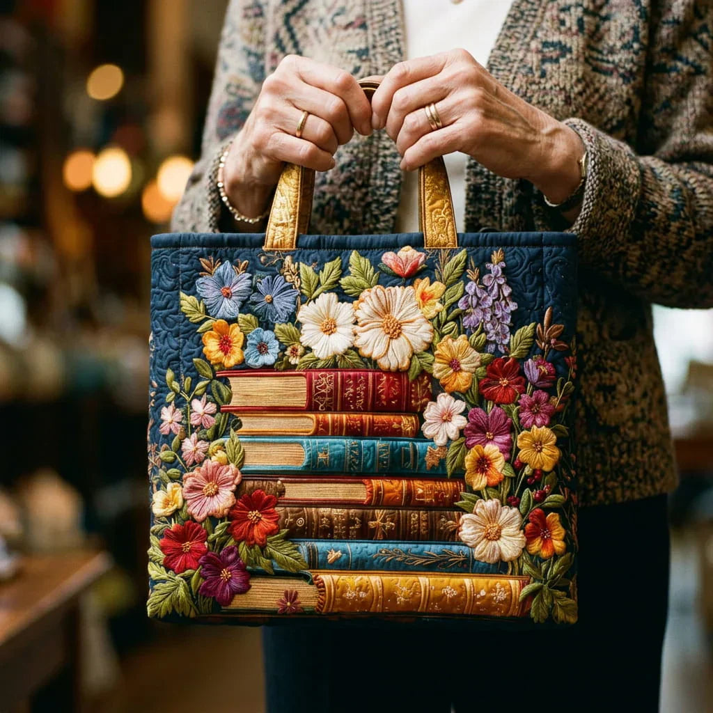 LILY & HARPER LONDON | FLORAL BOOK BAG FOR WOMEN