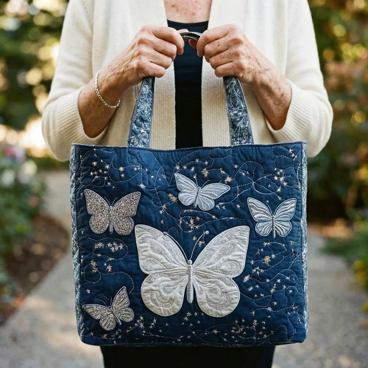 Borsa Artigianale farfalla argento – Elegante e Pratica