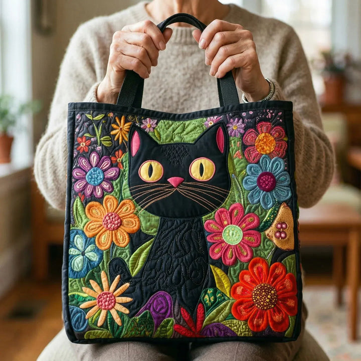 Borsa Artigianale gatta nera – Idea Regalo