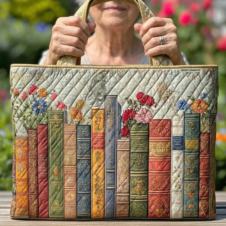 Borsa Trapuntata biblioteca magica – Per Amanti dei Libri