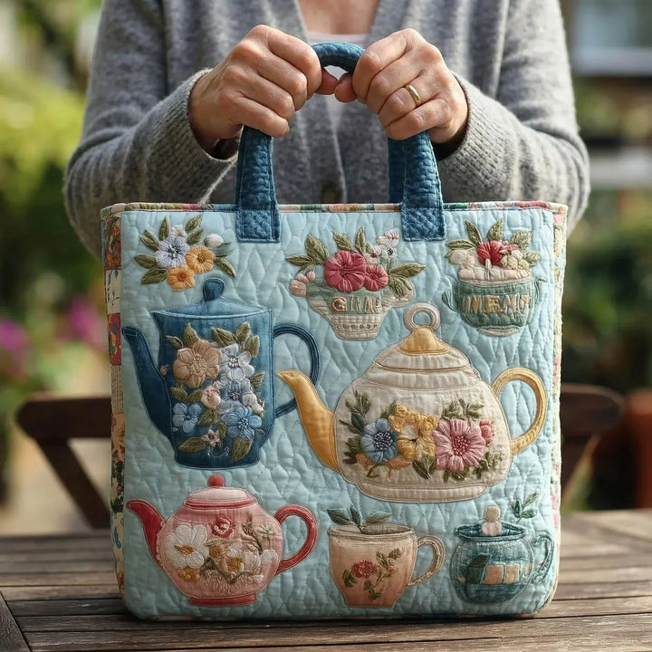 Borsa Floreale Trapuntata fantasia primaverile – Due Misure