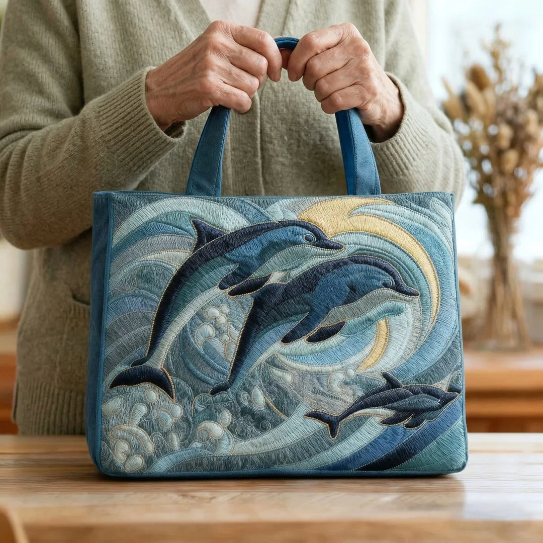 Borsa Artigianale delfino dell’oceano – Collezione Finale
