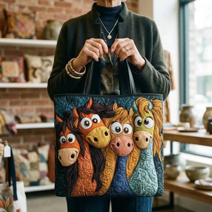 Borsa Trapuntata pony magici – Capiente e Leggera