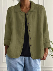 Aurelienne™ | Women's Button-Front Blouse