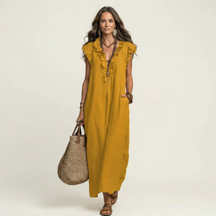 Corina's - Flowy Boho Maxi Dress