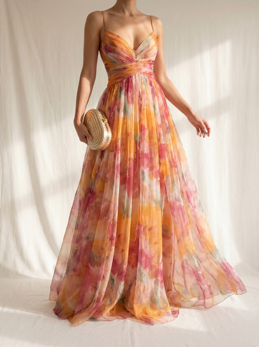 Giselle™ | Women's Floral Print Maxi Dress