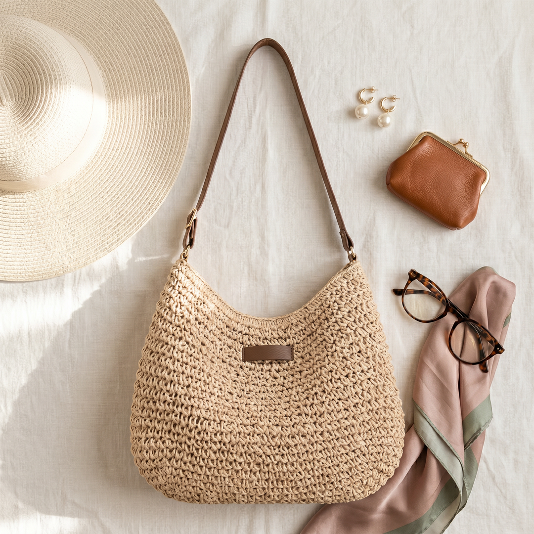 Simona™ | Women's Woven Crossbody Bag