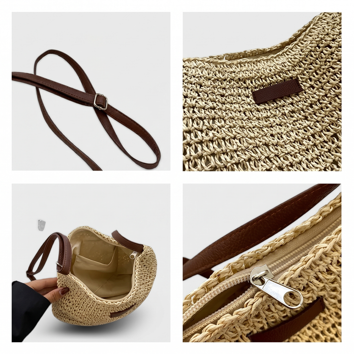 Simona™ | Women's Woven Crossbody Bag