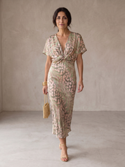Antonella™ | Women's Tie-Waist Midi Dress