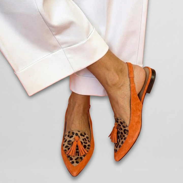 Eliza™ | Women's Tassel Strap Flat Sandals
