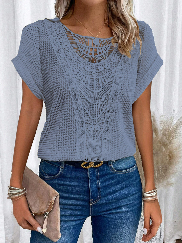 Clara – Crocheted Boho Top