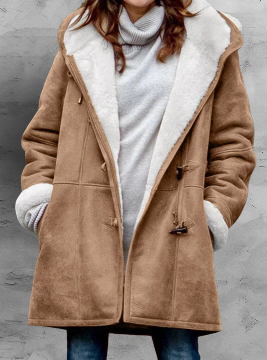 Fiorella Hooded Toggle Coat