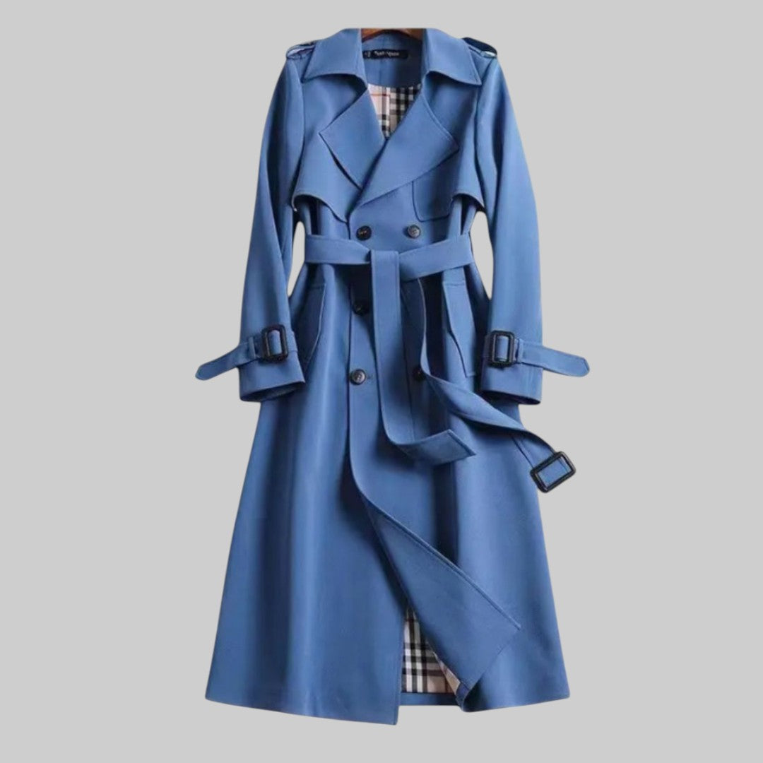 Women's Trench Coat | Belted Double-Breasted Design