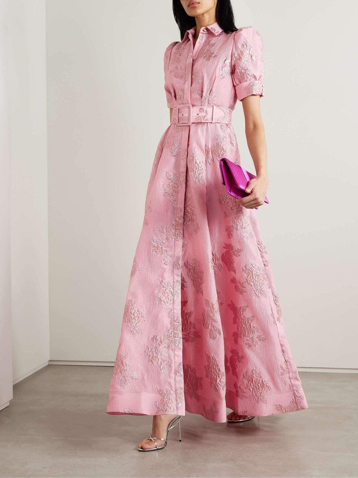 Olivia | Dress with Short Puffed Sleeves
