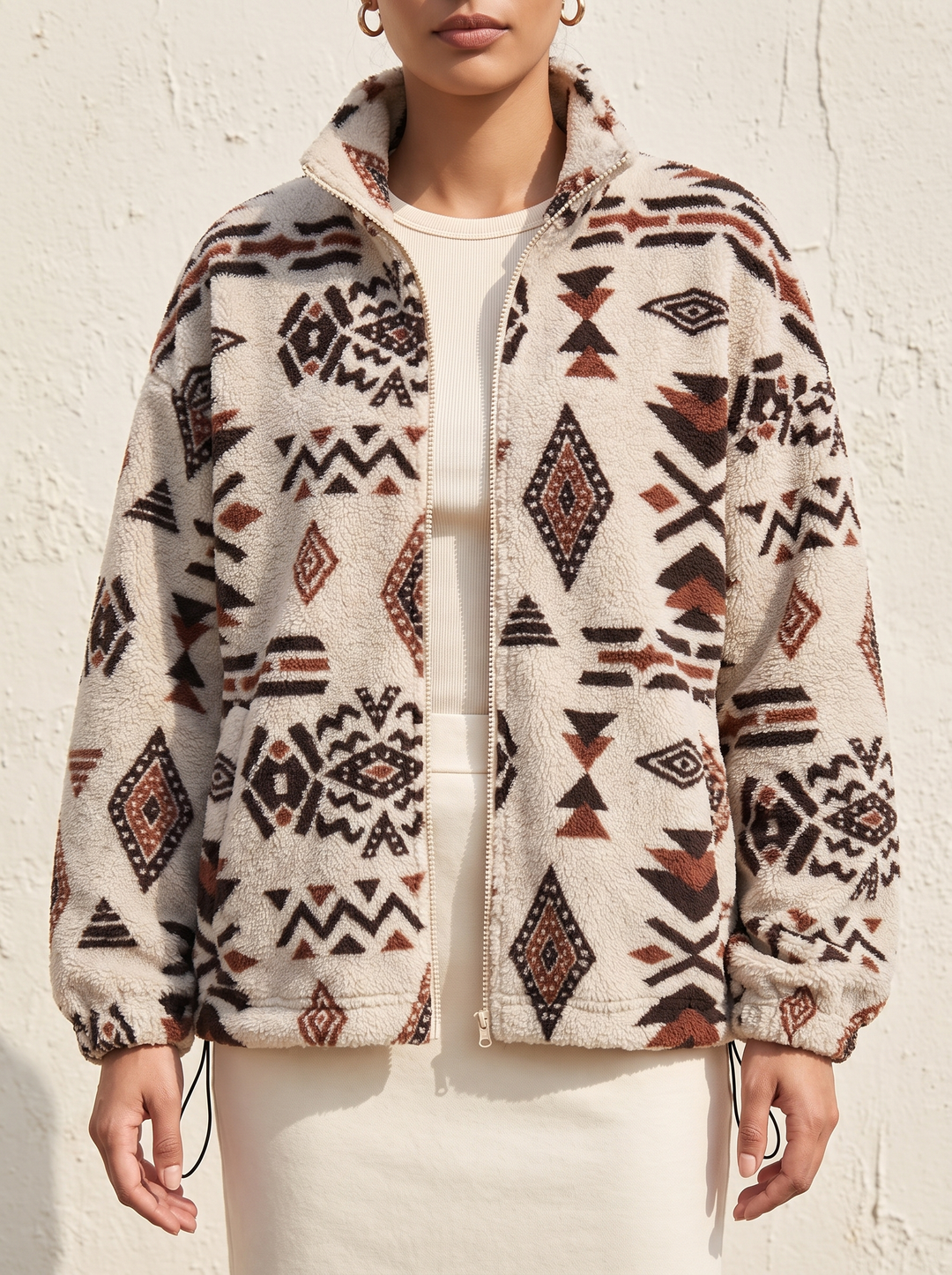 Juniper™ | Aztec Sherpa Bomber