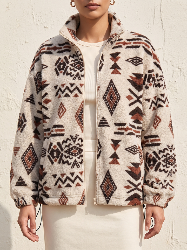 Juniper™ | Aztec Sherpa Bomber